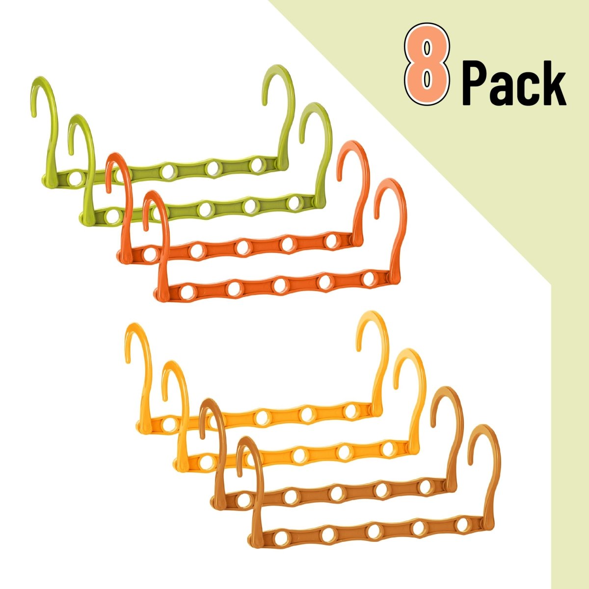 Mr. Pen - Space Saving Hangers, Black, 8 Pack, Clothes Organizers - Karalynne’s