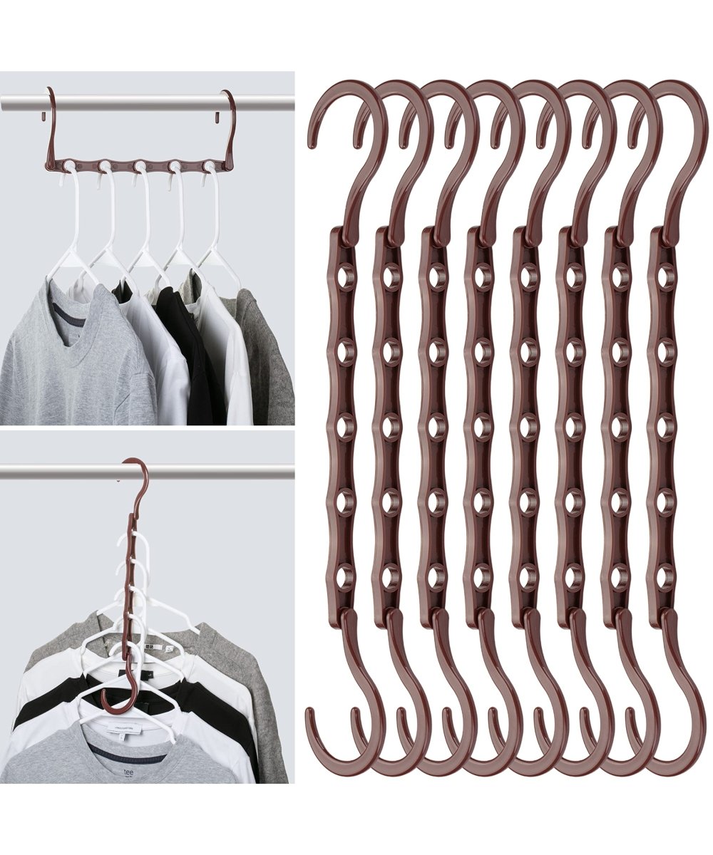 Mr. Pen - Space Saving Hangers, Black, 8 Pack, Clothes Organizers - Karalynne’s